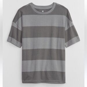‼️SALE‼️ Gap kids Striped Gray and Black short sleeve T-shirt